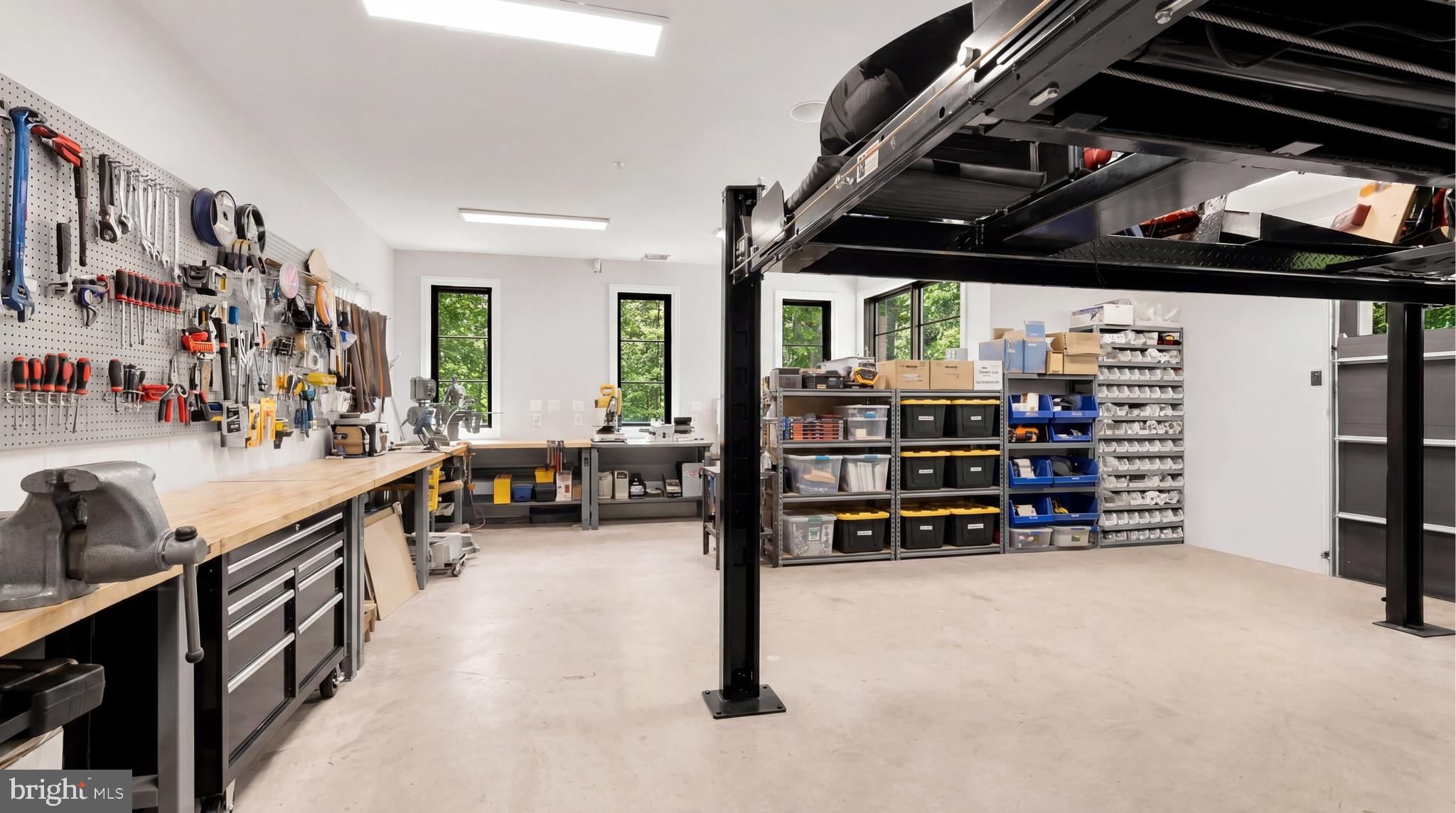 3 Bay Tree Lane Bethesda, MD 20816 - Photo 46 of 48 Two-car garage work shop