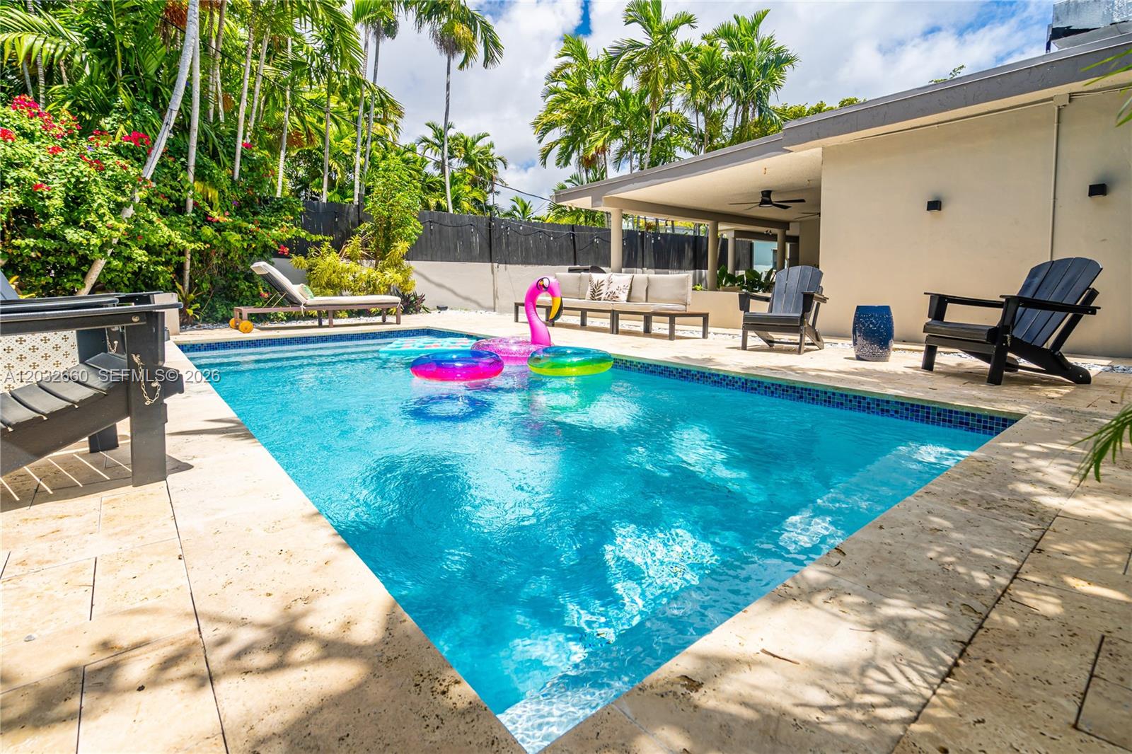 520 Southwest 22nd Road Miami, FL 33129 - Photo 5 of 76 a view of swimming pool with lounge chair