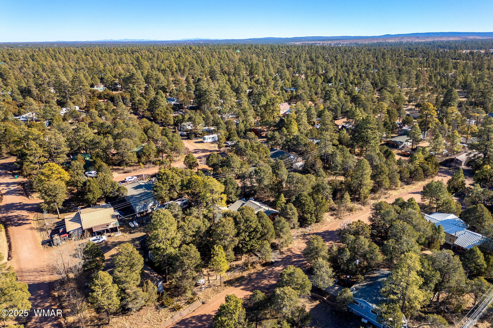 3317 Rim Lakes Drive Overgaard, AZ 85933 - Photo 27 of 33 an aerial view of a city