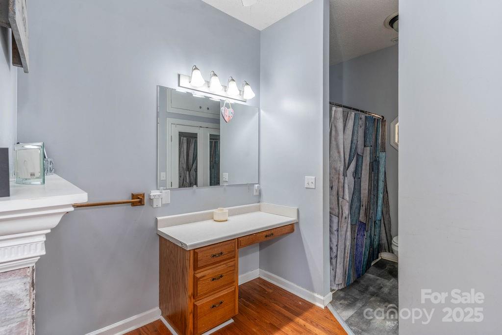203 Providence Church Road Forest City, NC 28043 - Photo 19 of 46 a bathroom with a sink vanity and a mirror