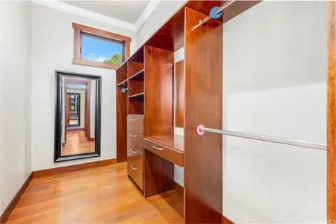 a view of an front door
