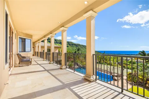 a building outdoor space with seating space