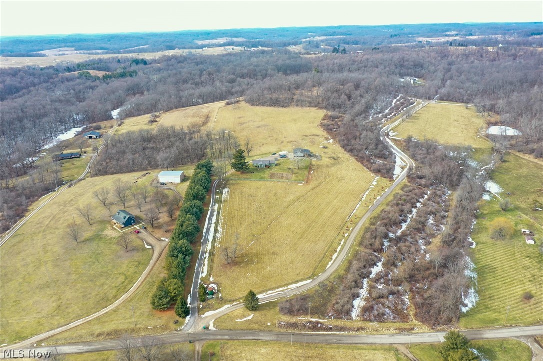 1325 County Line Road Hopewell, OH 43746 - Photo 35 of 45 Aerial view of sparsely populated area