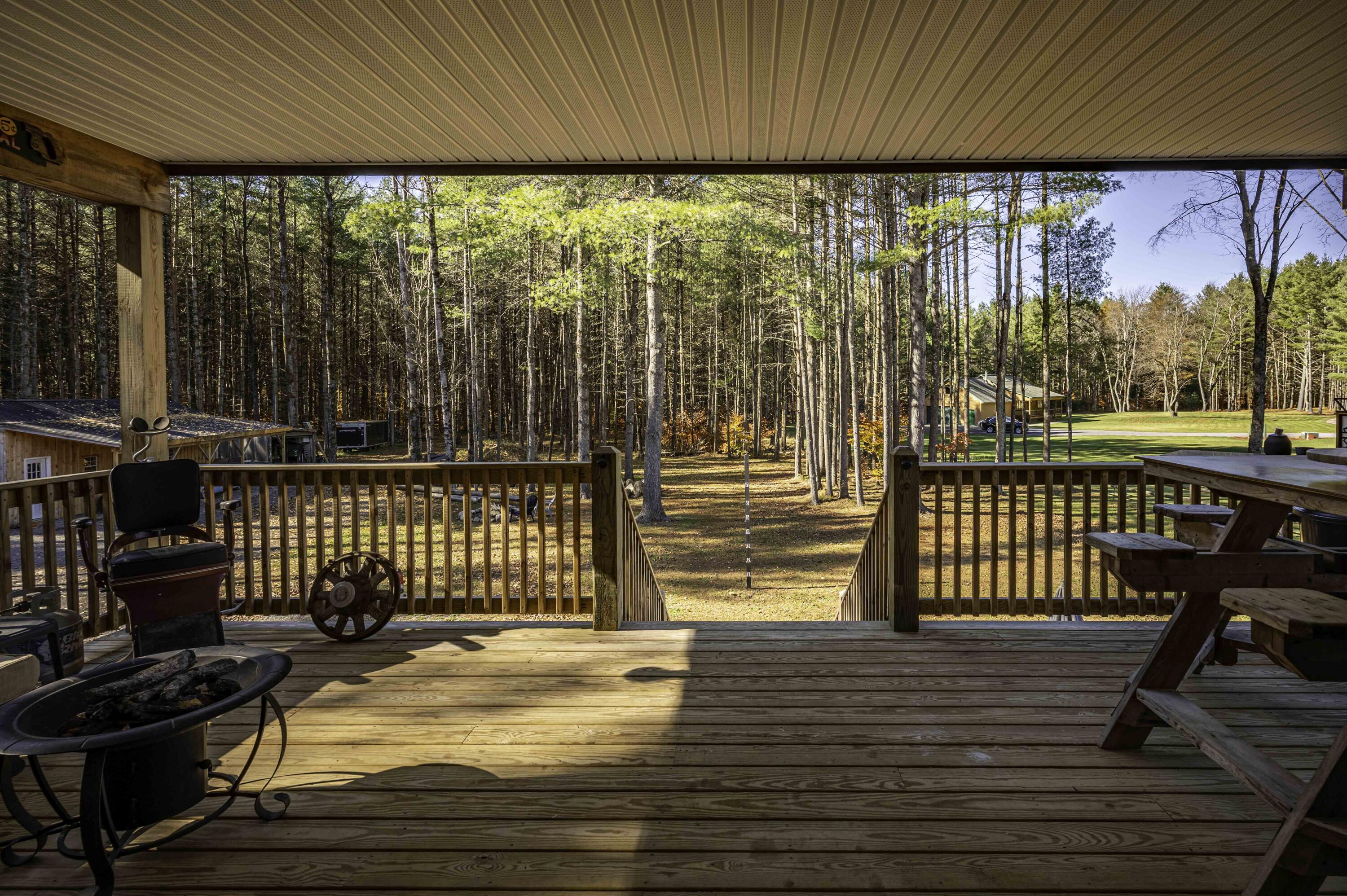 5581 Partridgeville Road Brantingham, NY 13312 - Photo 20 of 49 Rear Deck