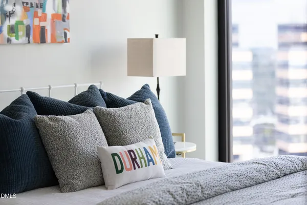 a view of a hallway with washer and dryer