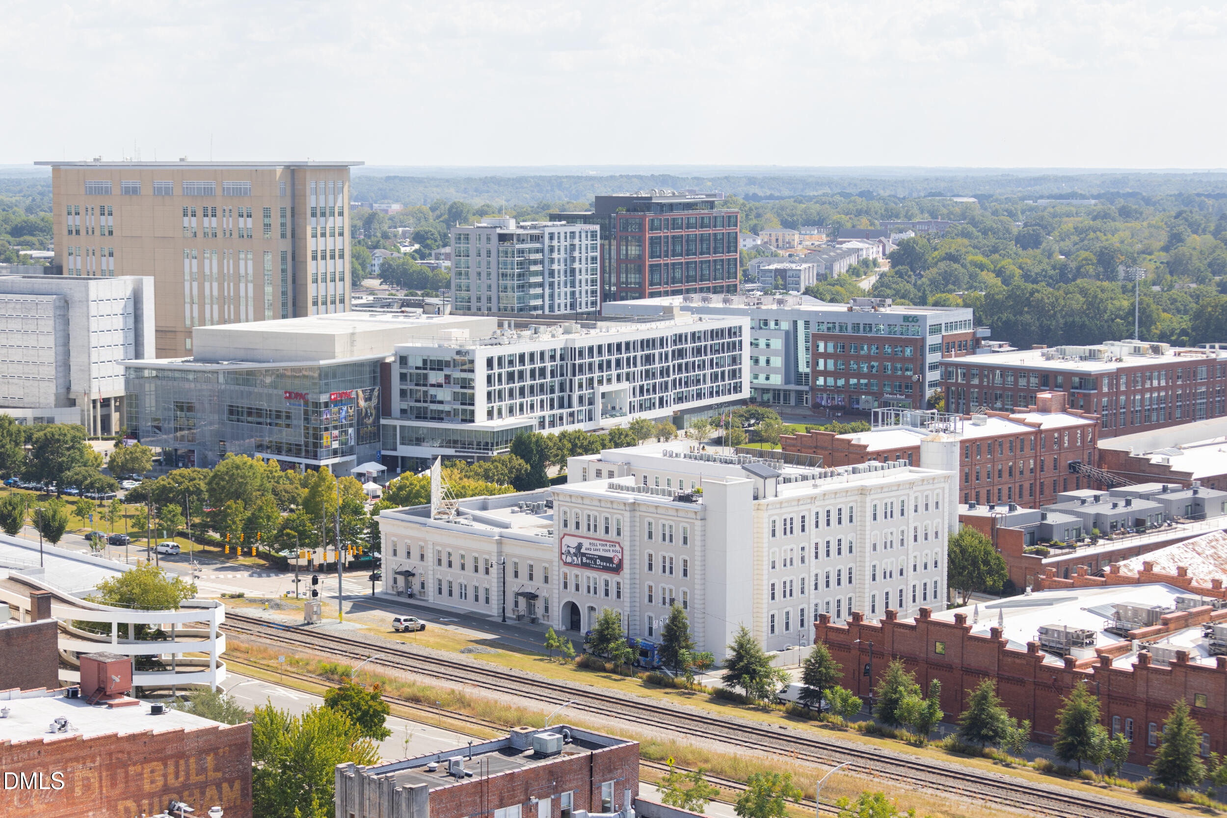 115 Morris Street, Unit 1903 Durham, NC 27701 - Photo 34 of 68 a view of a city with tall buildings