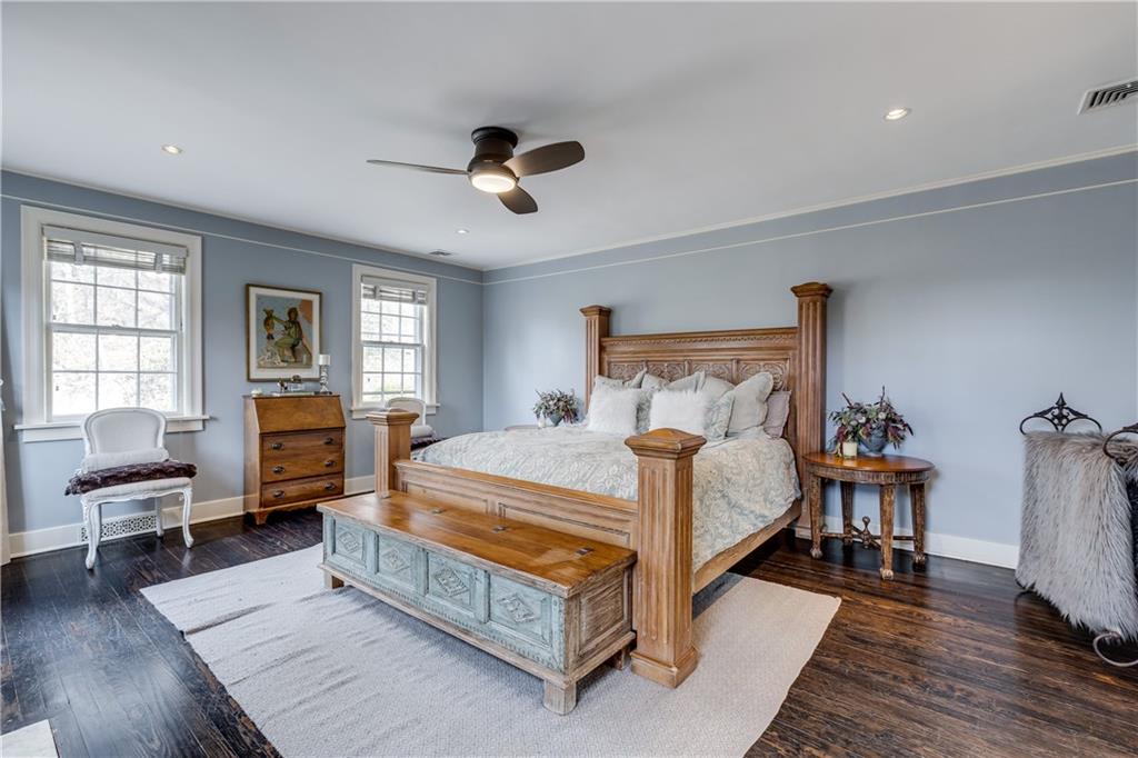 95 Woodland Road Pittsburgh, PA 15232 - Photo 15 of 25 The very spacious owner's suite features it's own en suite master bath, an office/sitting room with a beverage fridge & coffee bar, AND an incredible fully finished walk-in closet!