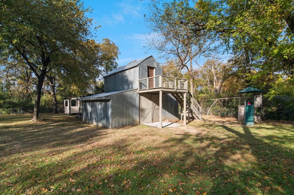 312 Old Justin Road Argyle, TX 76226 - Photo 24 of 24 a view of a yard with wooden fence
