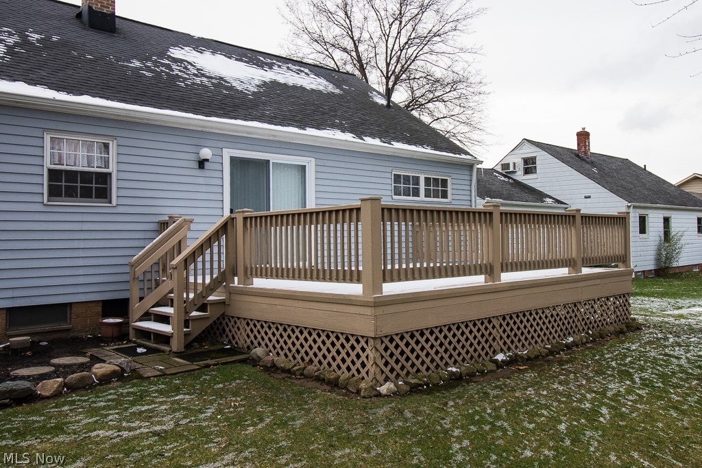 779 Edgewood Road Cleveland, OH 44143 - Photo 26 of 32 The deck is a great space to relax or entertain.