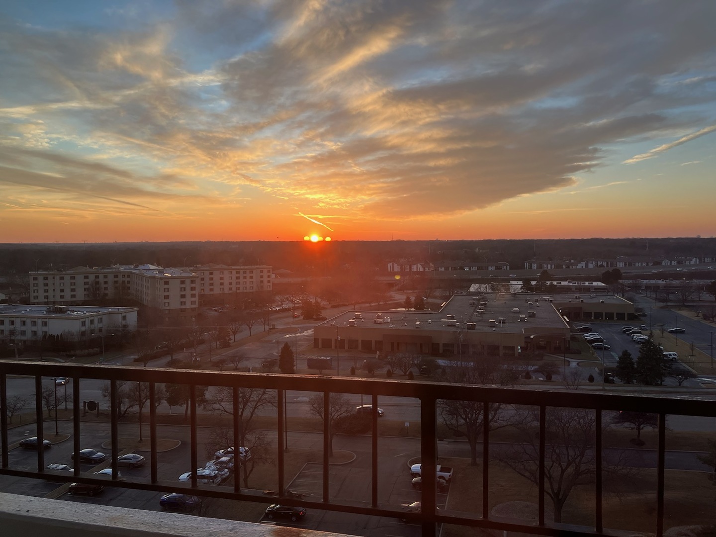2005 South Finley Road, Unit 1202 Lombard, IL 60148 - Photo 8 of 29 a view of city from a balcony