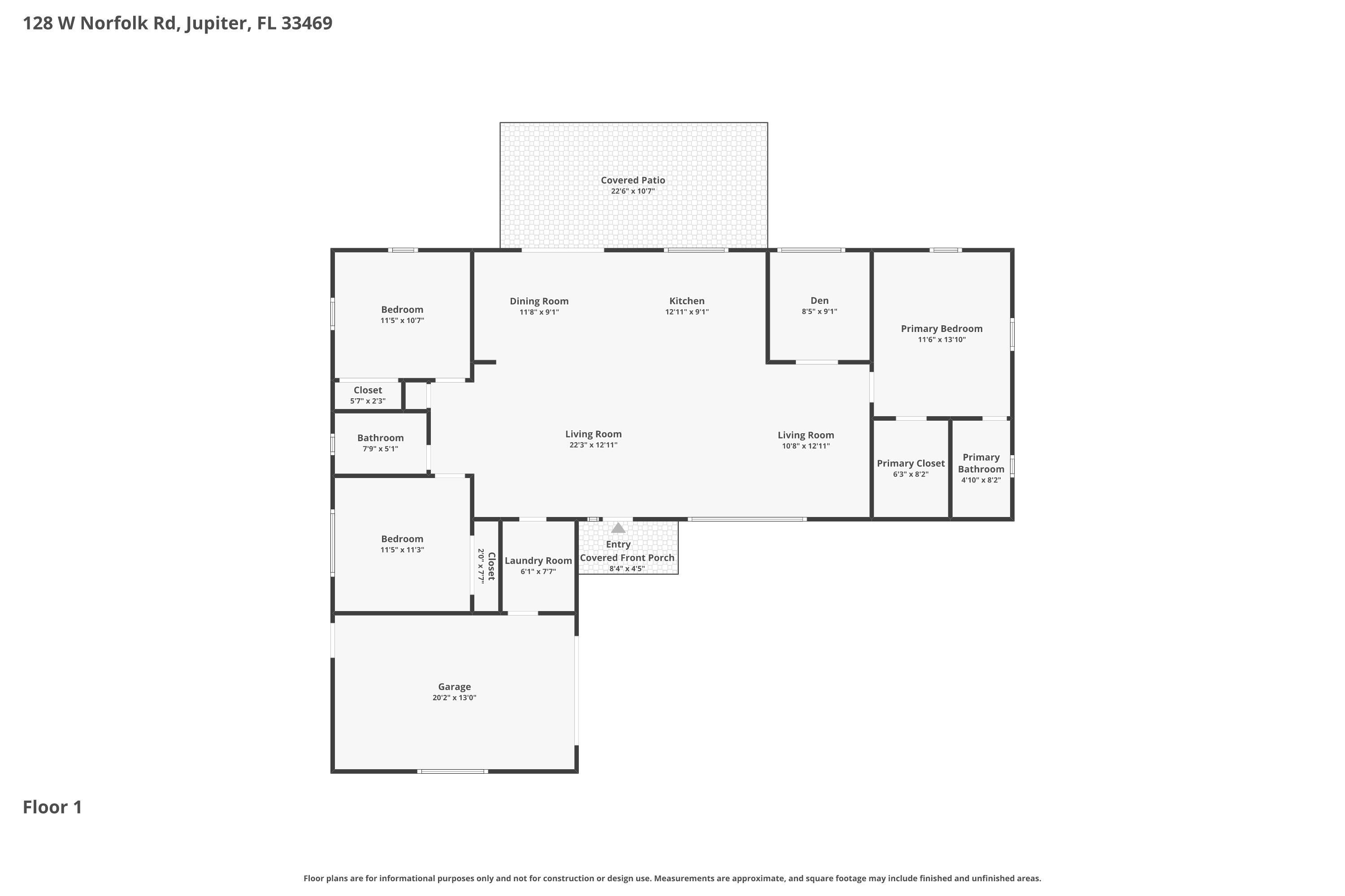 128 Norfolk Road Jupiter, FL 33469 - Photo 46 of 46 Floor-1 2
