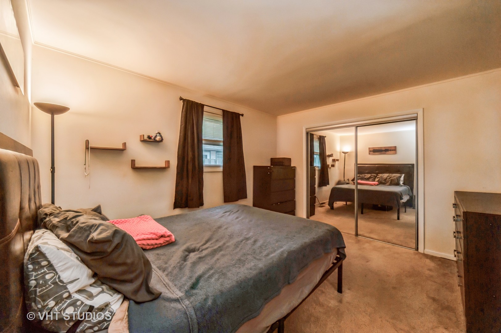3700 Holly Lane Rolling Meadows, IL 60008 - Photo 8 of 13 a bedroom with a bed and a view of living room