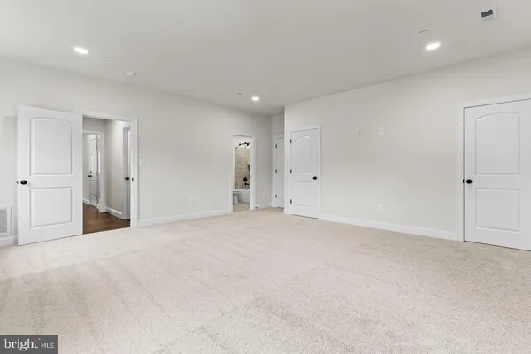 a view of empty room