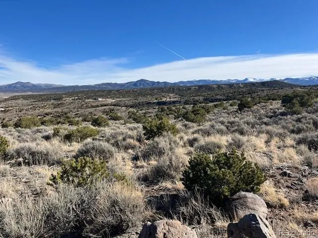 a view of city and mountain