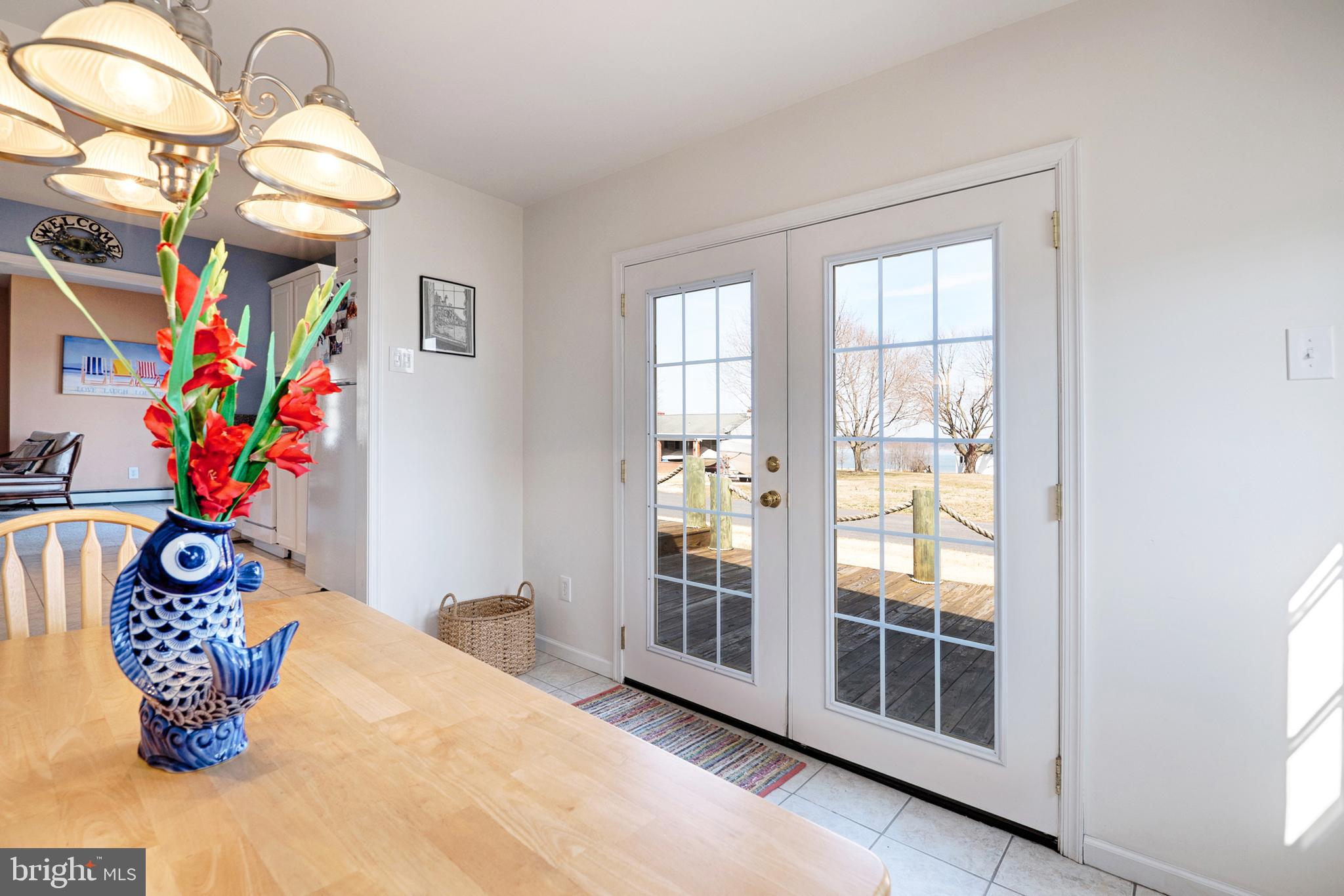 19 High Road Earleville, MD 21919 - Photo 11 of 22 Dining area overlooking the deck
