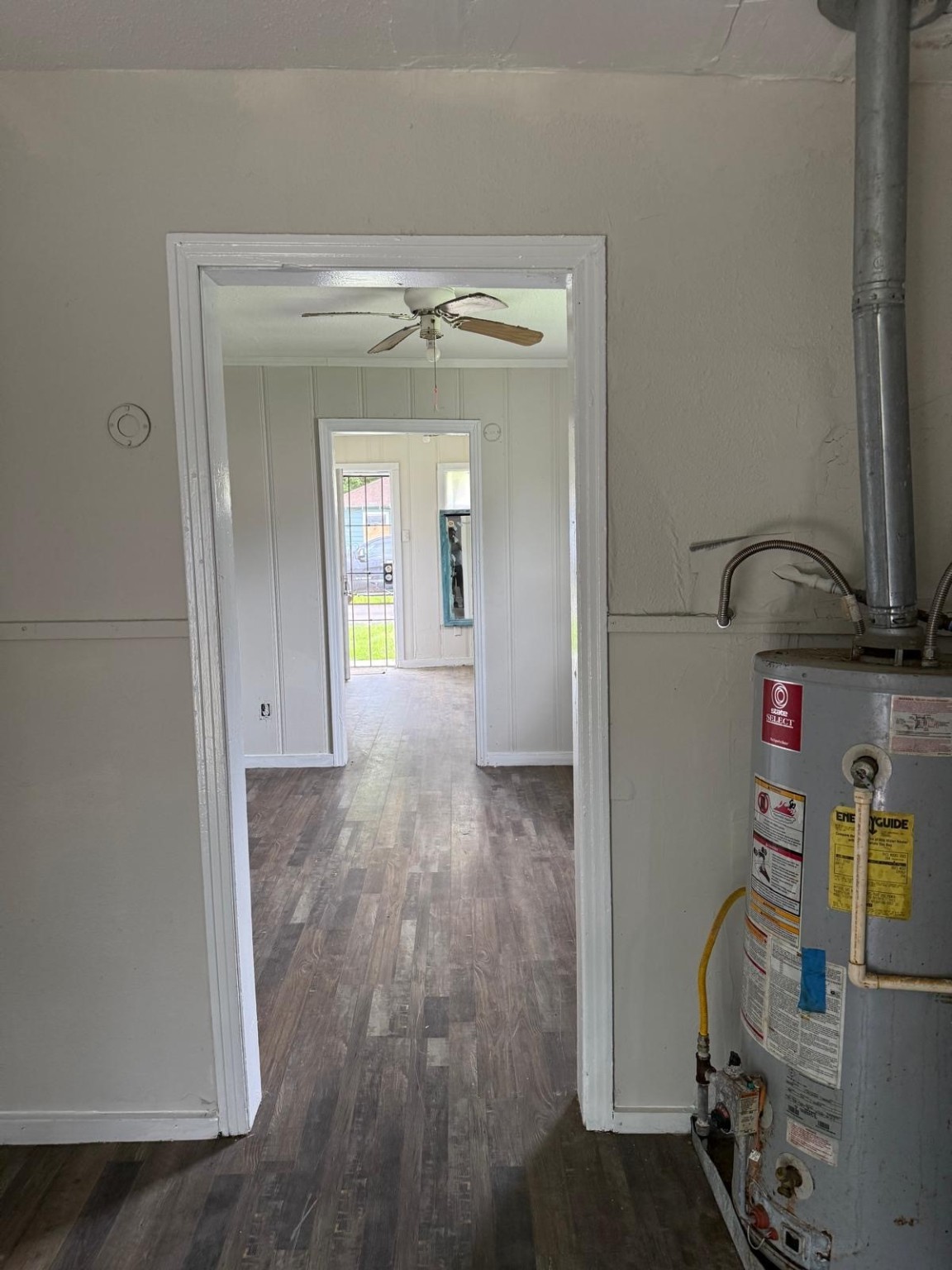 2238 Hutton Street Houston, TX 77026 - Photo 10 of 10 a view of hallway with livingroom and furniture
