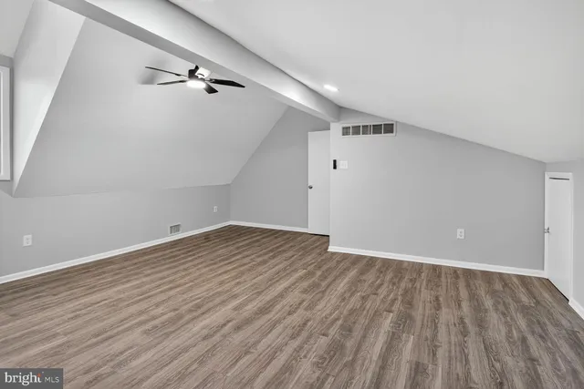 wooden floor in an empty room