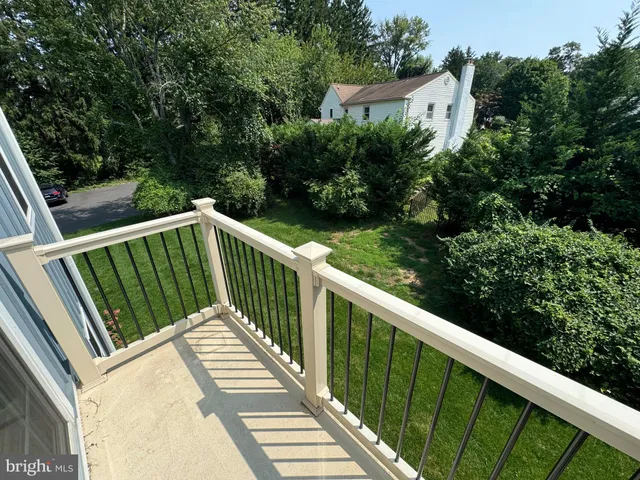 a view of balcony and deck