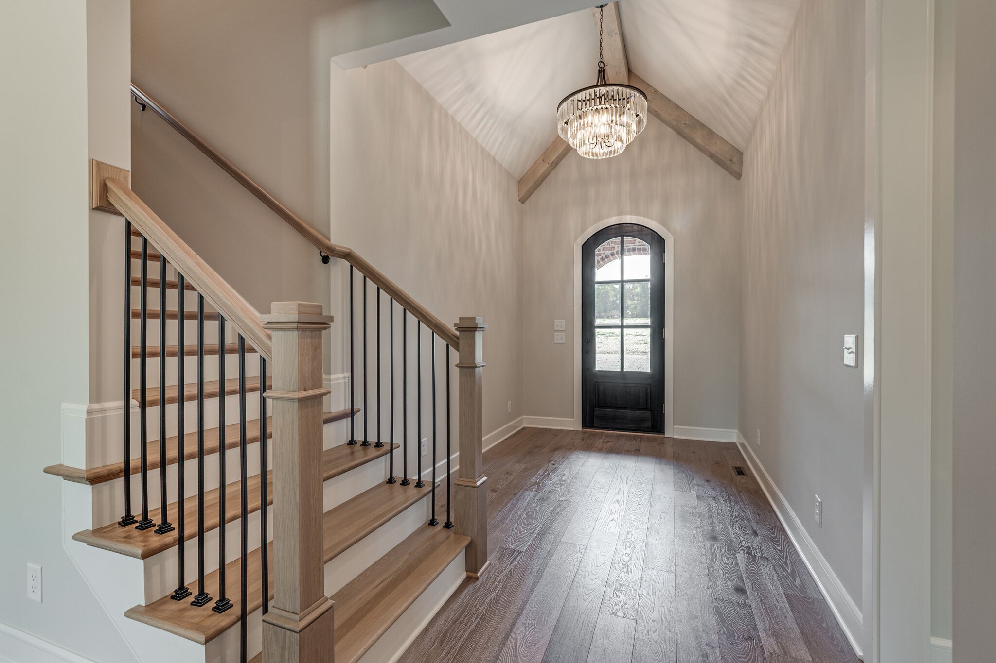 1497 Phillips Road Lebanon, TN 37087 - Photo 5 of 43 a view of a hallway with wooden floor and a window