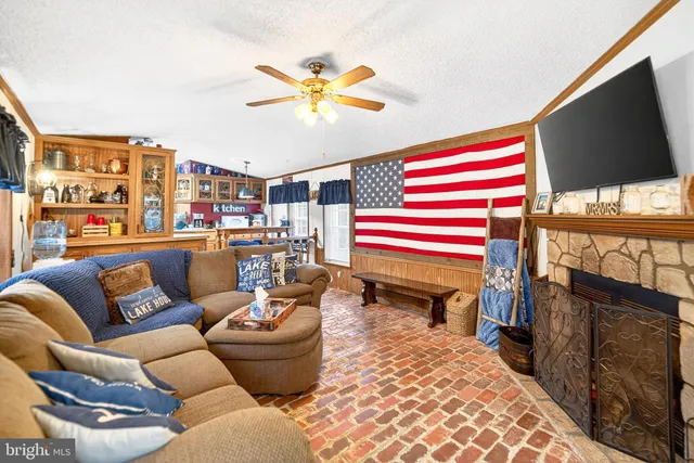 a bedroom with two beds and a window