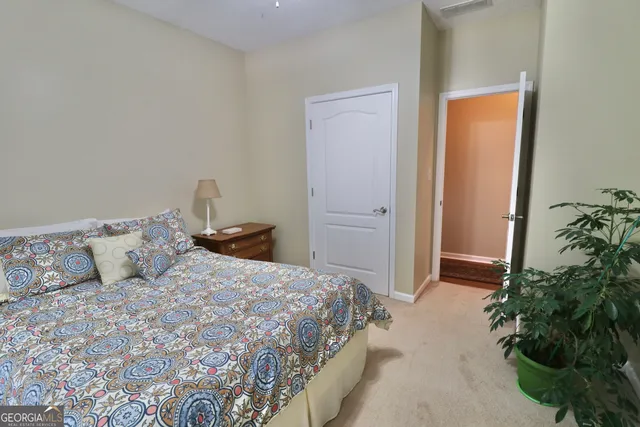 a view of a chairs and table on the wooden floor