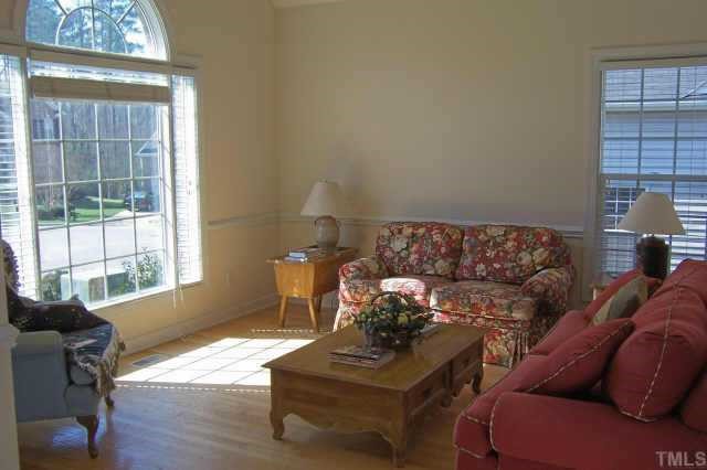 112 Jersey Ridge Road Cary, NC 27518 - Photo 10 of 10 Formal living rm filled with sunlight coming through the palladium window