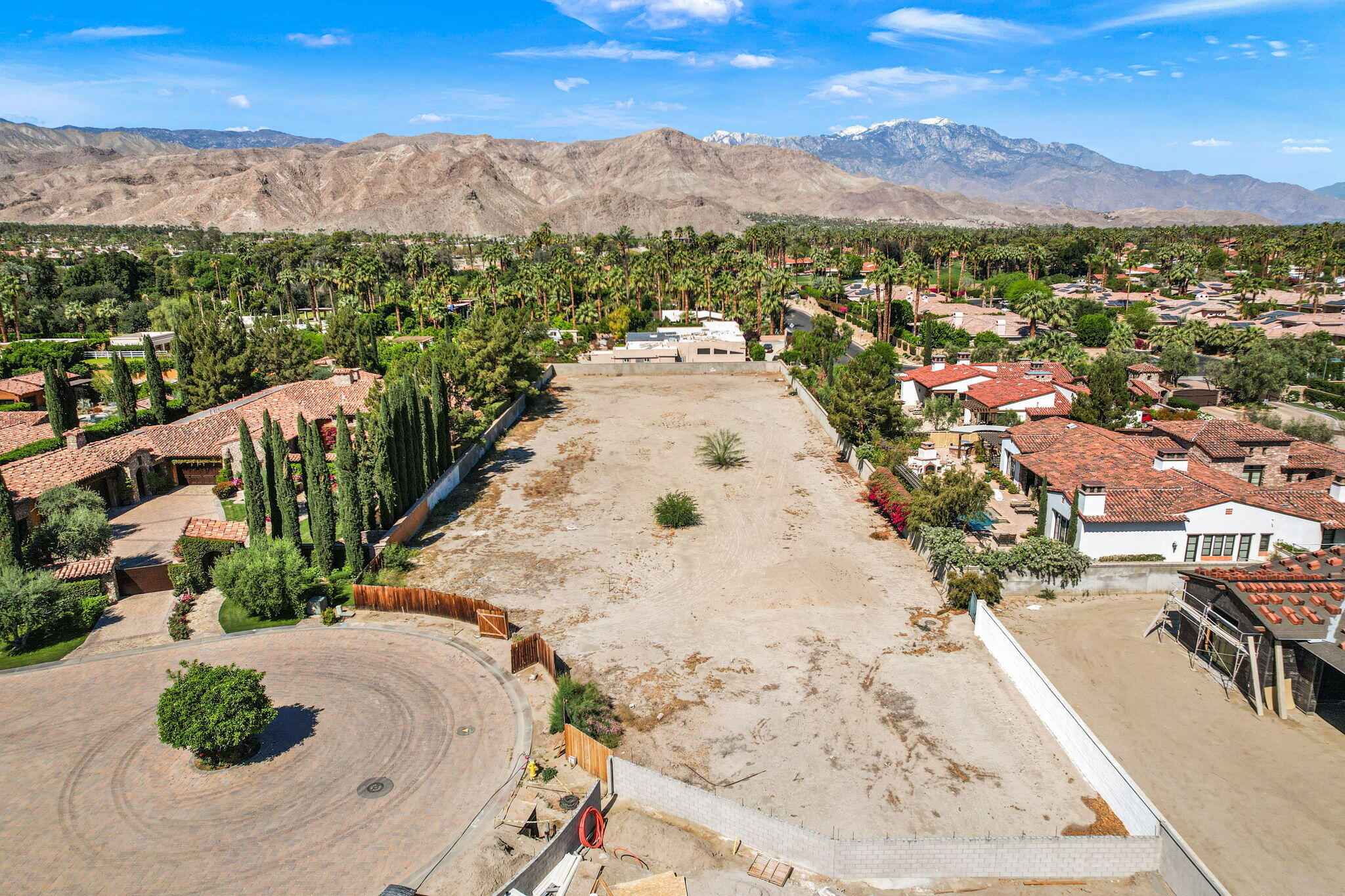 0 Rancho Clancy Rancho Mirage, CA 92270 - Photo 7 of 15 a view of a terrace with a garden
