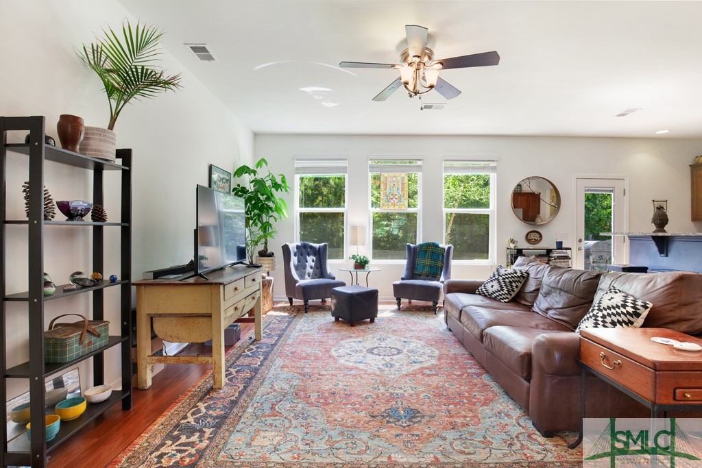 320 Southwilde Way Pooler, GA 31322 - Photo 8 of 48 Large Living room with big windows looking to the