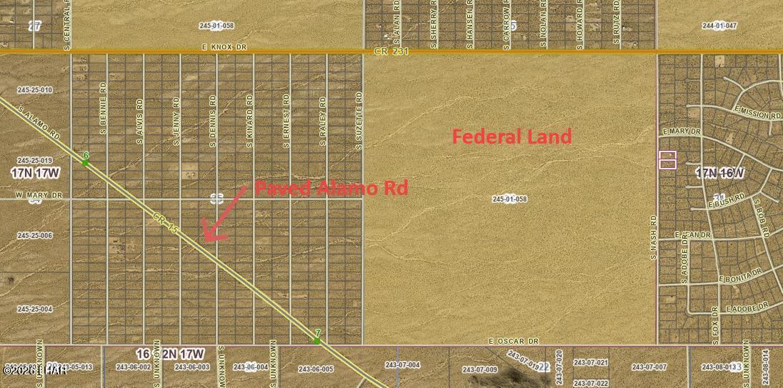 14176 Nash Road Yucca, AZ 86438 - Photo 30 of 34 nash gis info 3