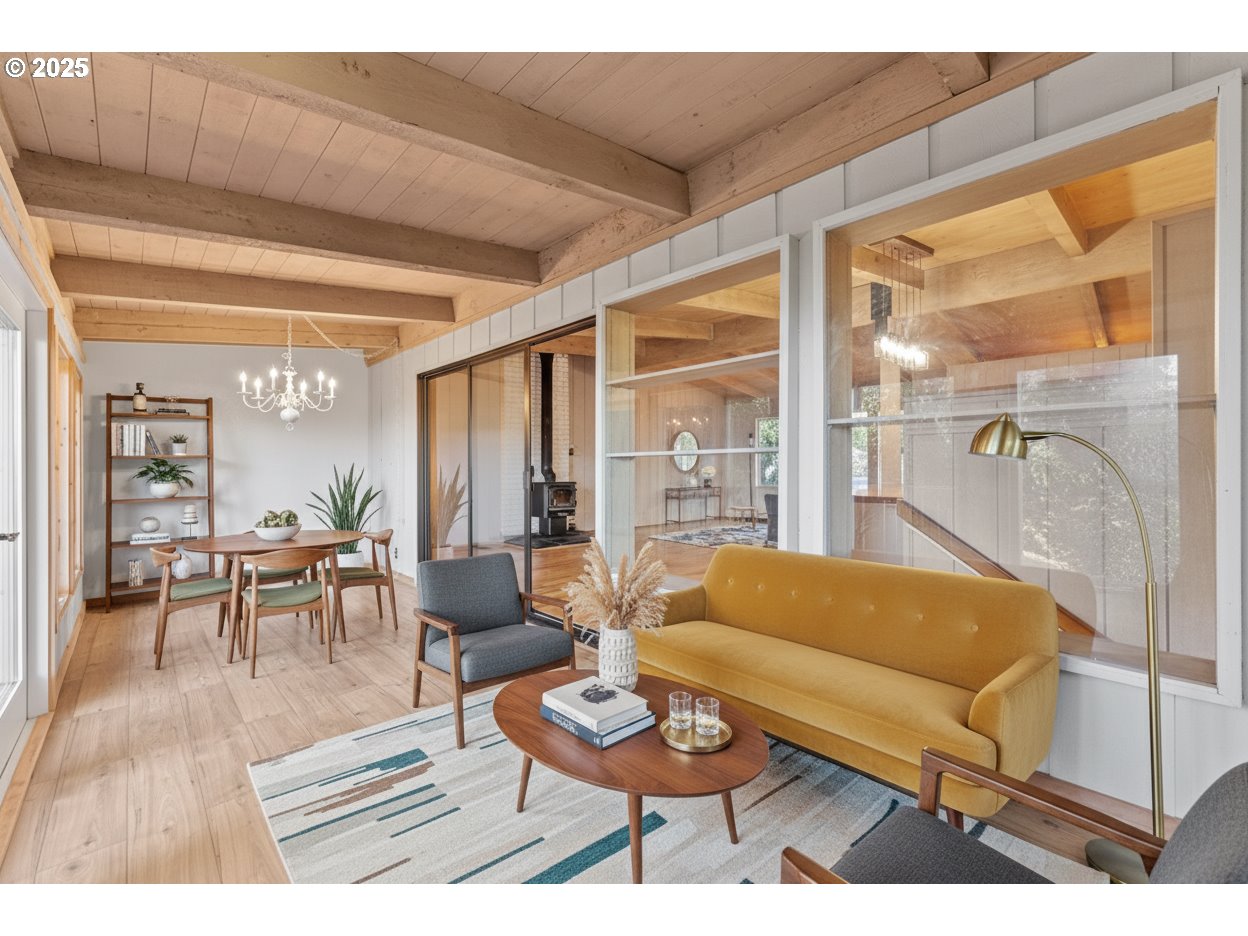 97639 Marina Heights Loop Brookings, OR 97415 - Photo 25 of 27 a living room with furniture and a large window