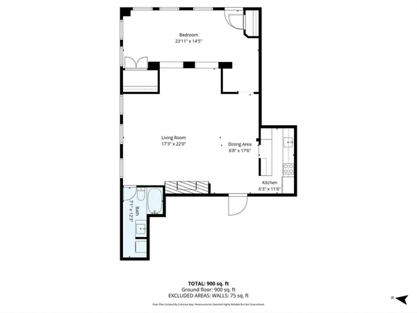 a picture of floor plan