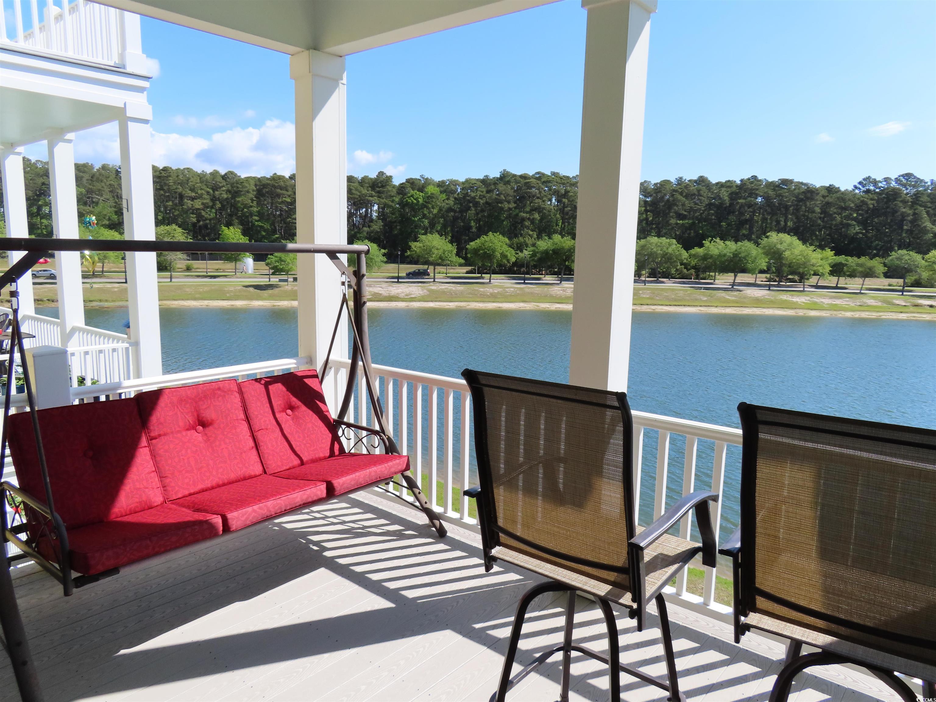 800 Curtis Brown Lane Myrtle Beach, SC 29577 - Photo 24 of 40 Balcony with a water view