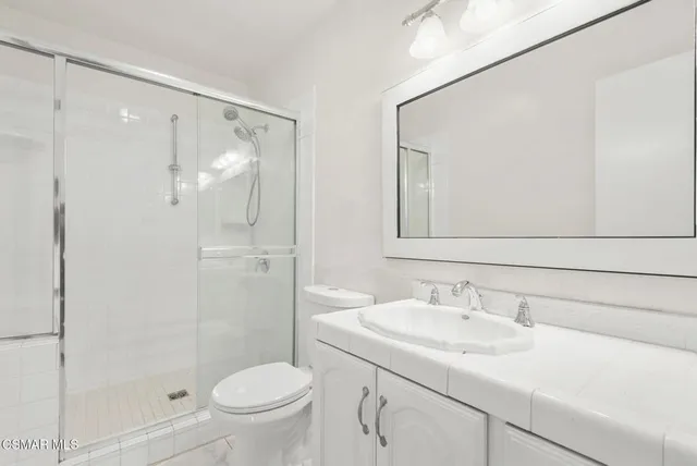 a view of small space with racks on the wall