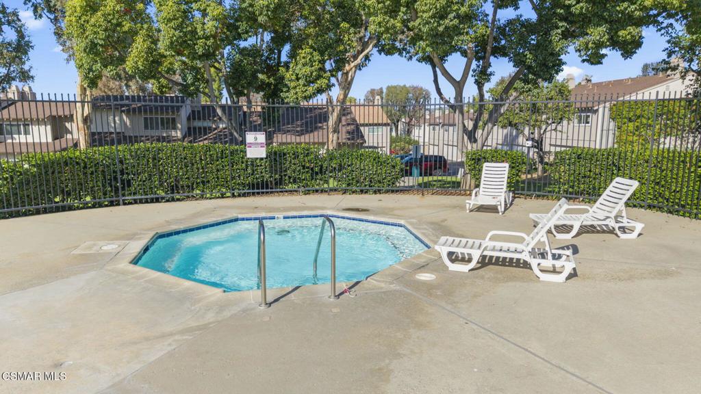 1258 Ramona Drive Newbury Park, CA 91320 - Photo 37 of 51 a view of a swimming pool with a patio