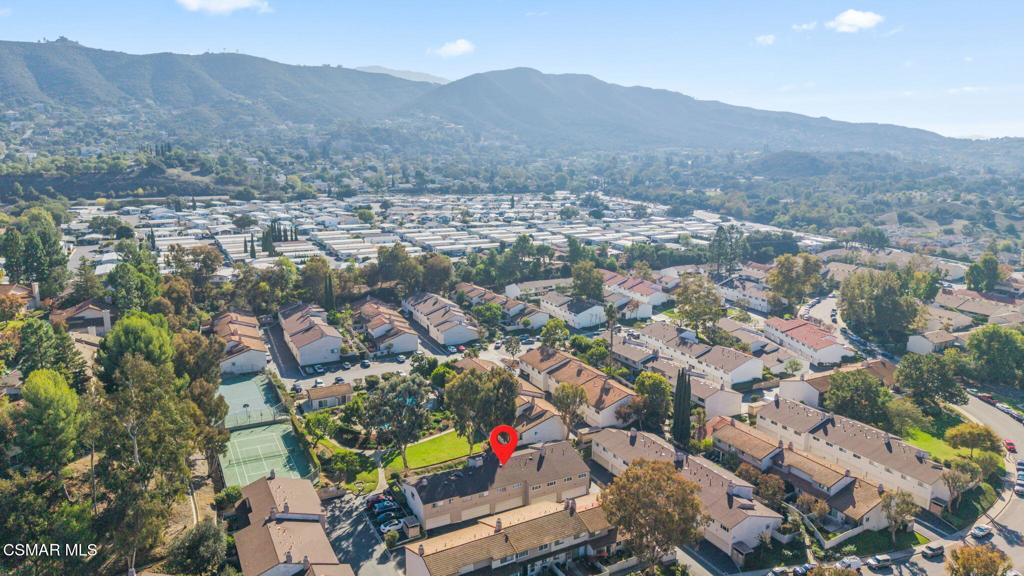 1258 Ramona Drive Newbury Park, CA 91320 - Photo 49 of 51 an aerial view of residential house and outdoor space
