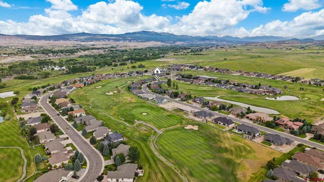 a view of a city with an ocean