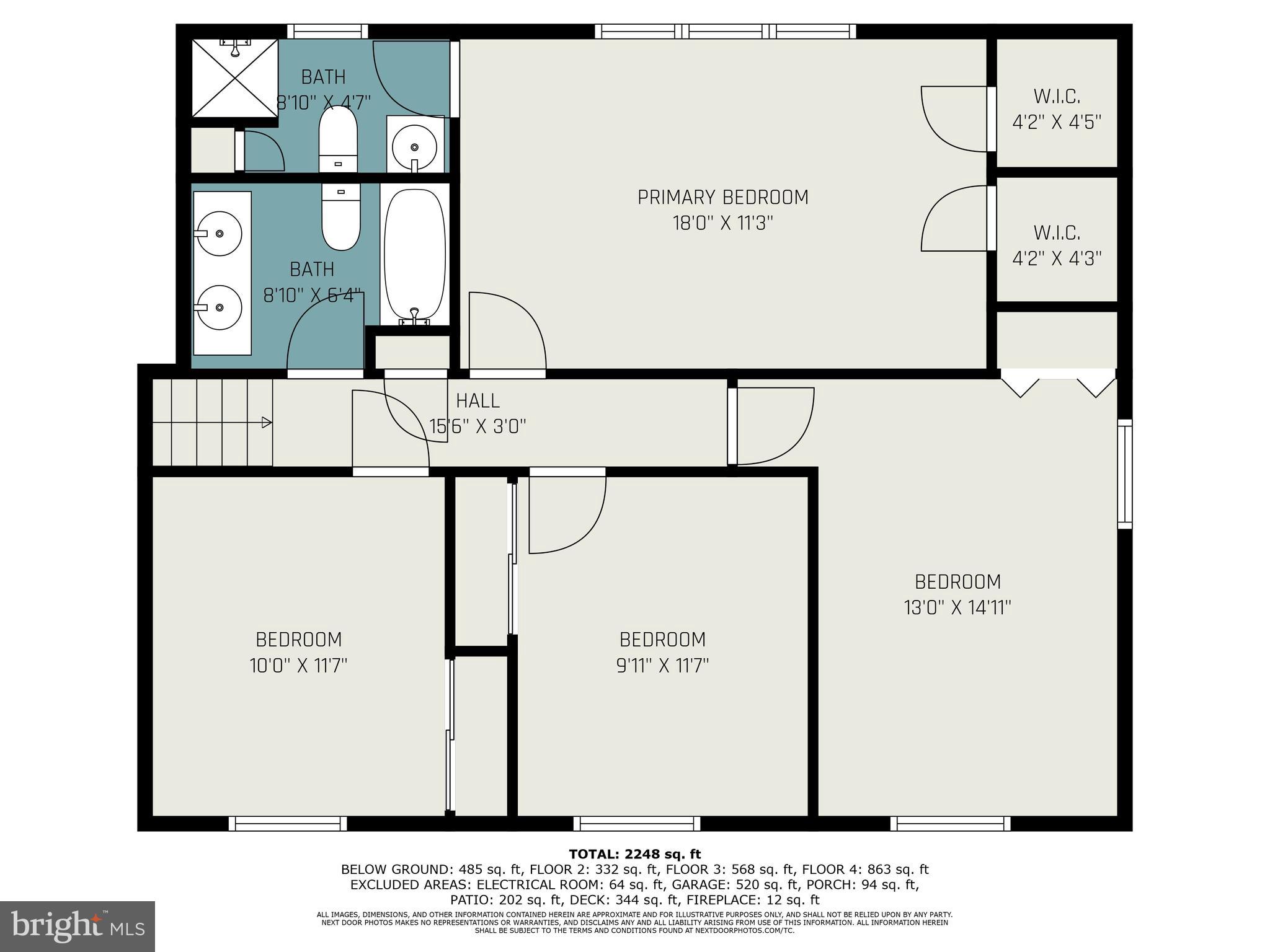 1501 Pelham Road Harrisburg, PA 17110 - Photo 15 of 34 3rd Floor Layout