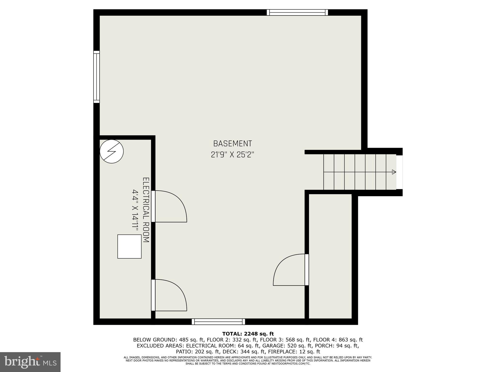 1501 Pelham Road Harrisburg, PA 17110 - Photo 27 of 34 Basement Layout