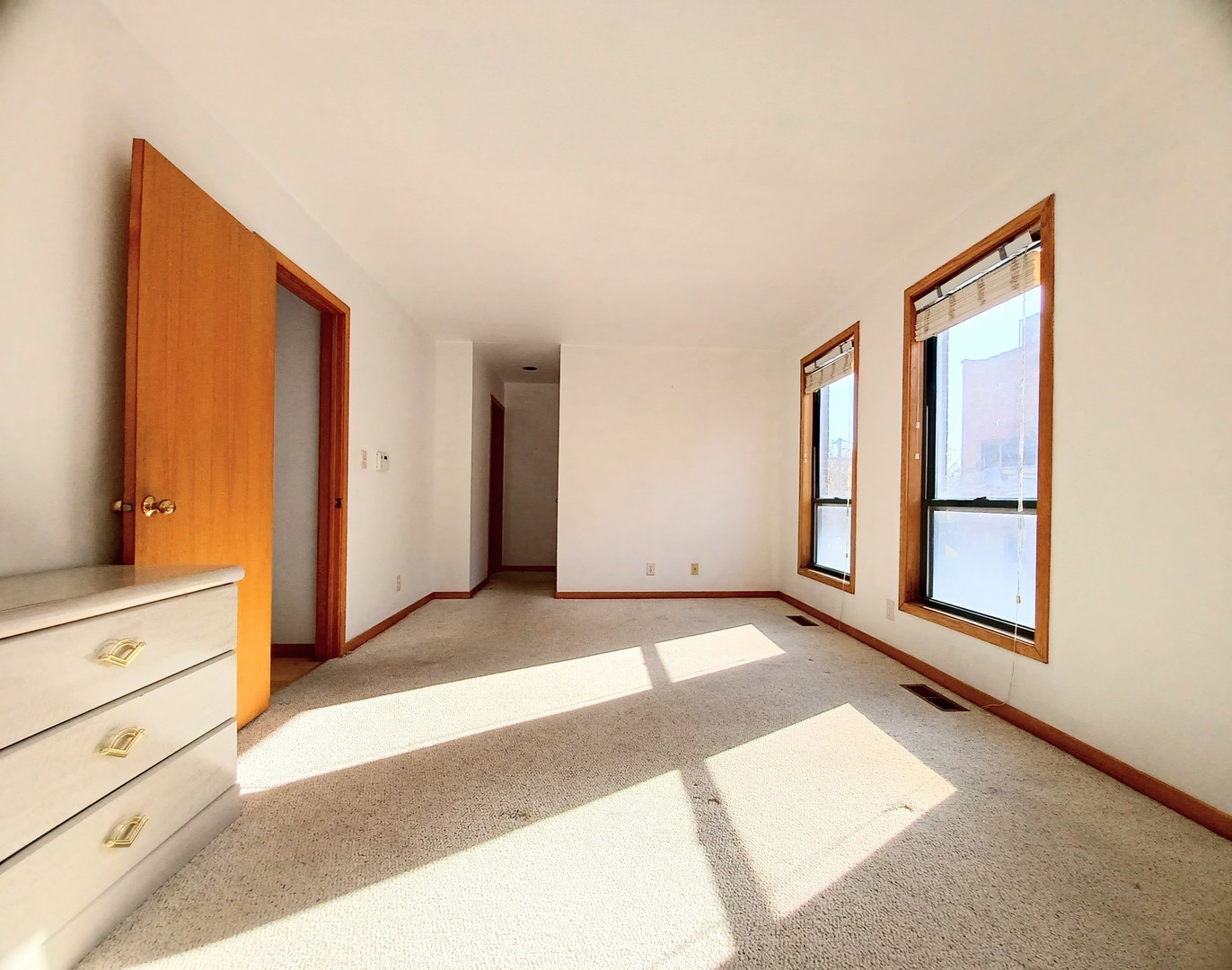 727 South Ashland Avenue, Unit D Chicago, IL 60607 - Photo 16 of 32 an empty room with windows and cabinet