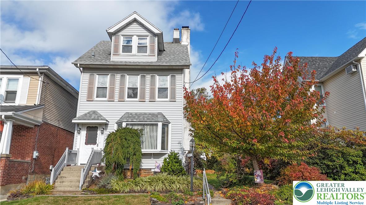 1130 Spring Street Bethlehem, PA 18018 - Photo 2 of 42 a front view of a house with a yard