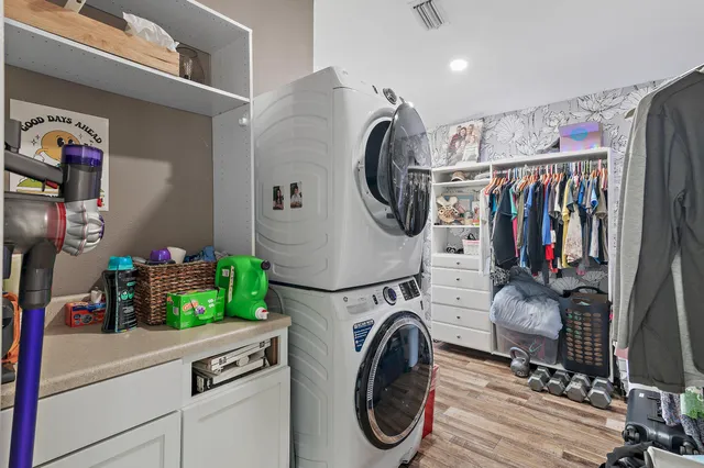 a view of a lake with a mountain in the background