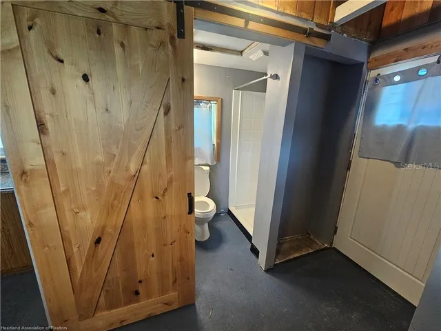 a view of front door with stairs