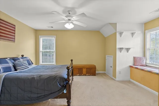 a view of balcony with furniture and wooden deck