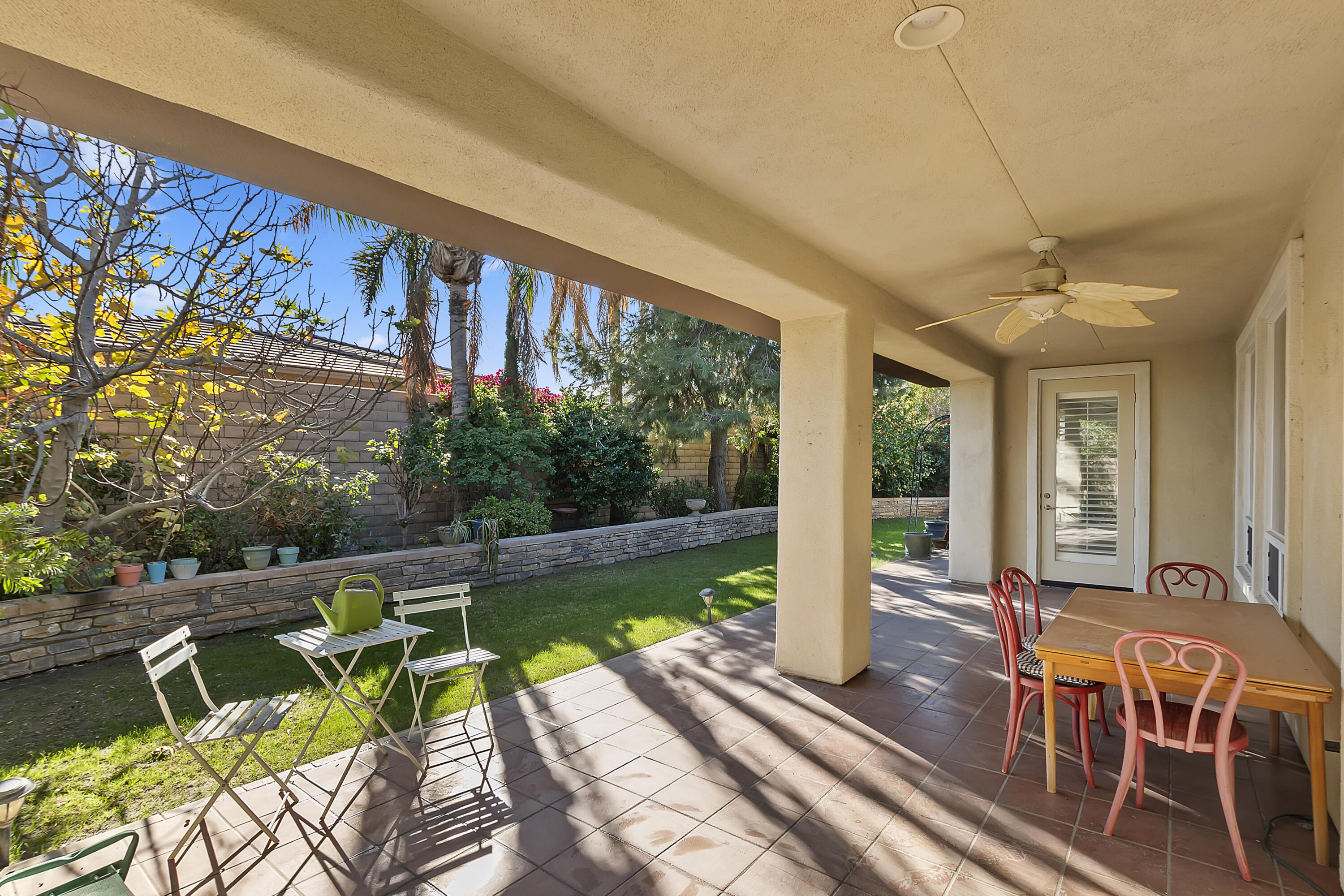 198 Via San Lucia Rancho Mirage, CA 92270 - Photo 29 of 43 Backyard Covered Patio