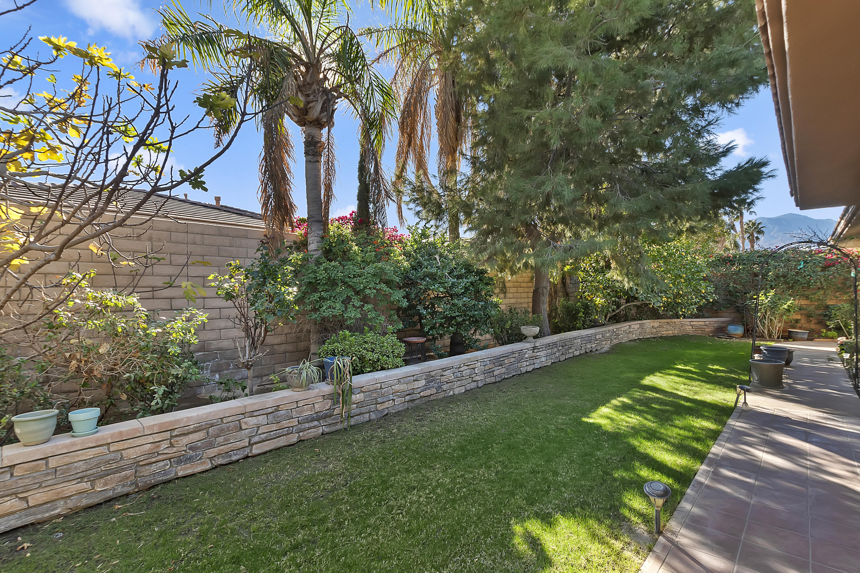 198 Via San Lucia Rancho Mirage, CA 92270 - Photo 30 of 43 Backyard