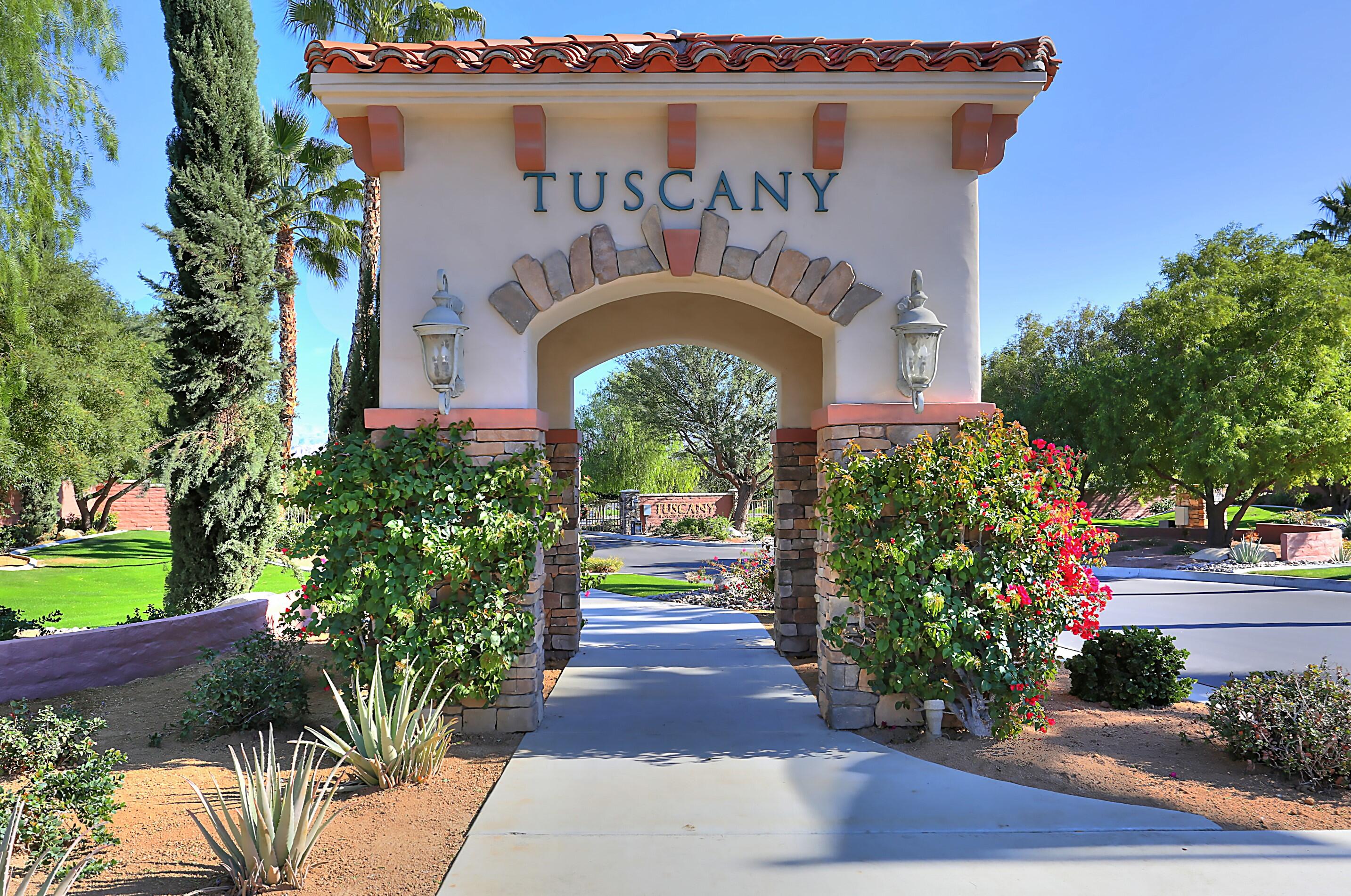 198 Via San Lucia Rancho Mirage, CA 92270 - Photo 32 of 43 Tuscany Entrance