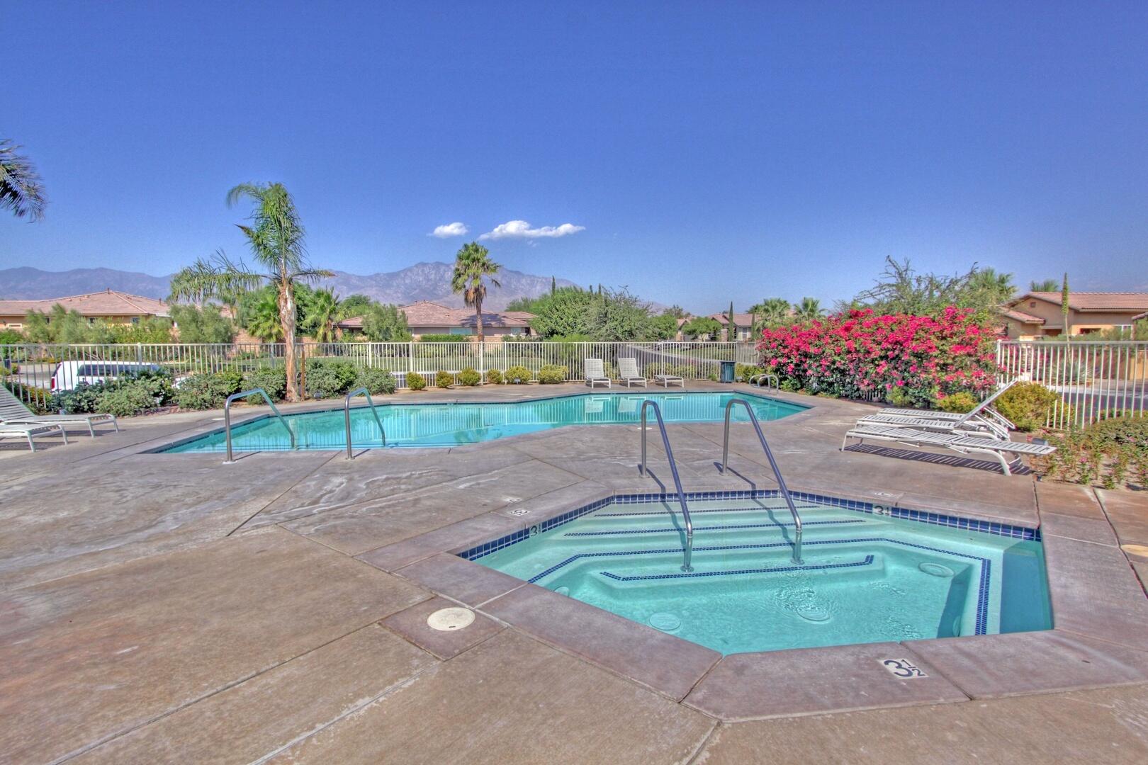 198 Via San Lucia Rancho Mirage, CA 92270 - Photo 36 of 43 Community Pool and Spa