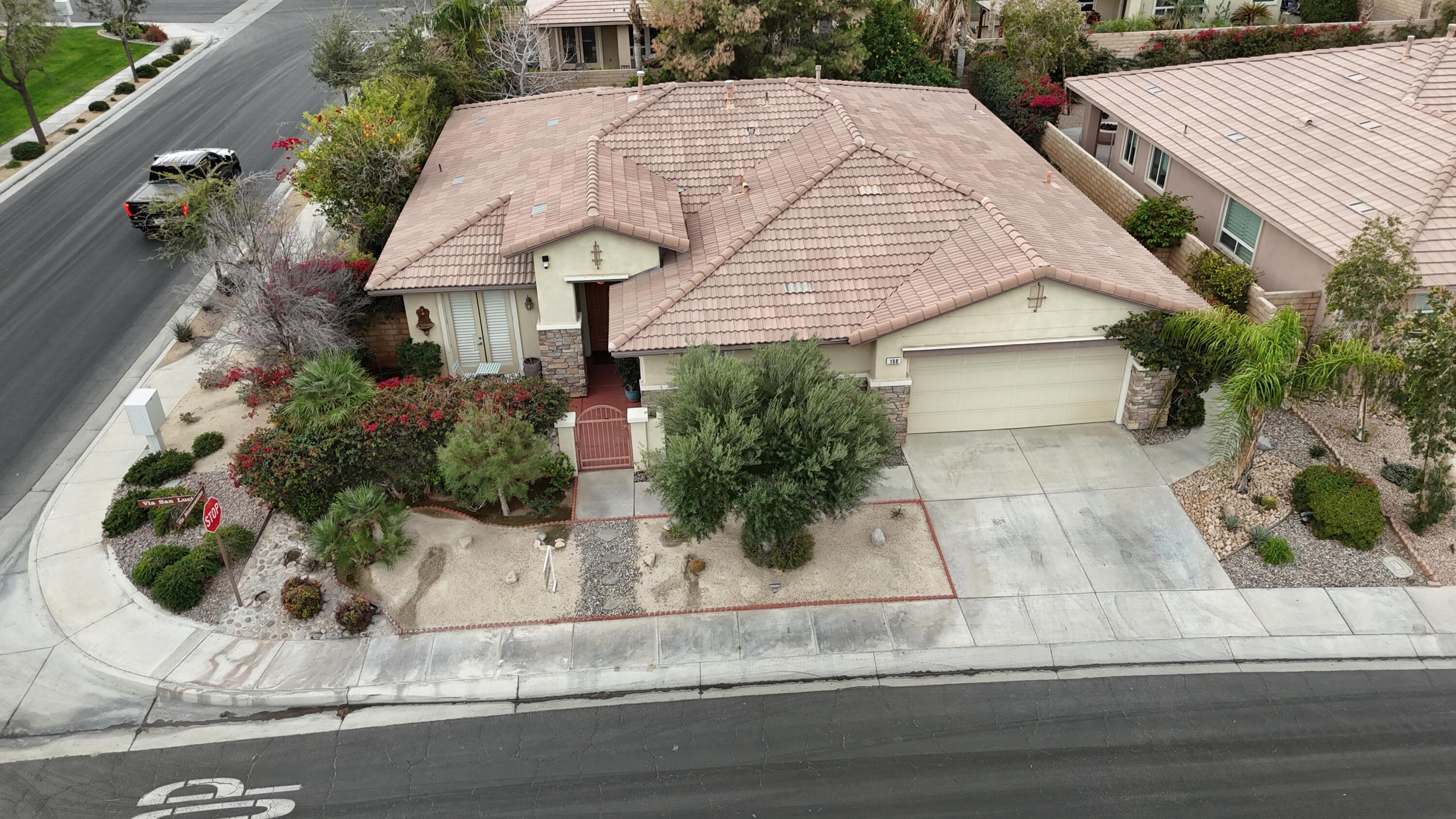 198 Via San Lucia Rancho Mirage, CA 92270 - Photo 40 of 43 view from above