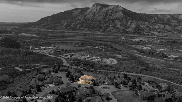 a view of outdoor space and mountain view