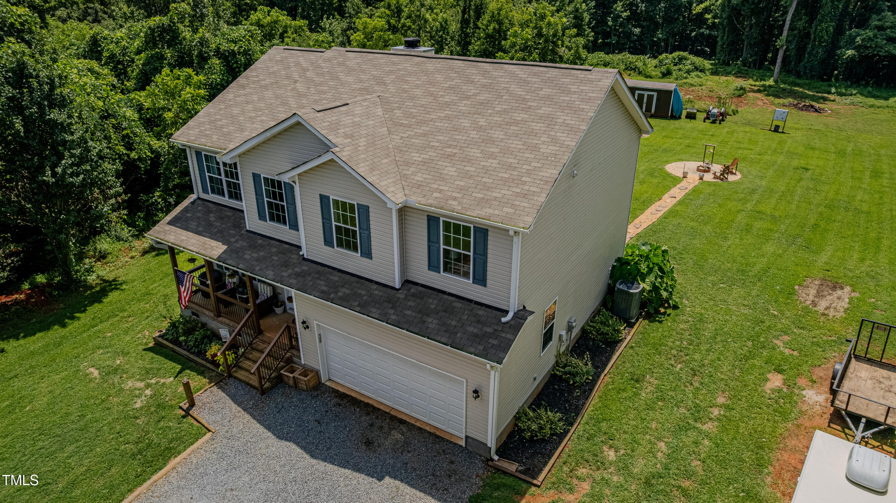 6439 Beale Road Snow Camp, NC 27349 - Photo 24 of 45 aerialfront1